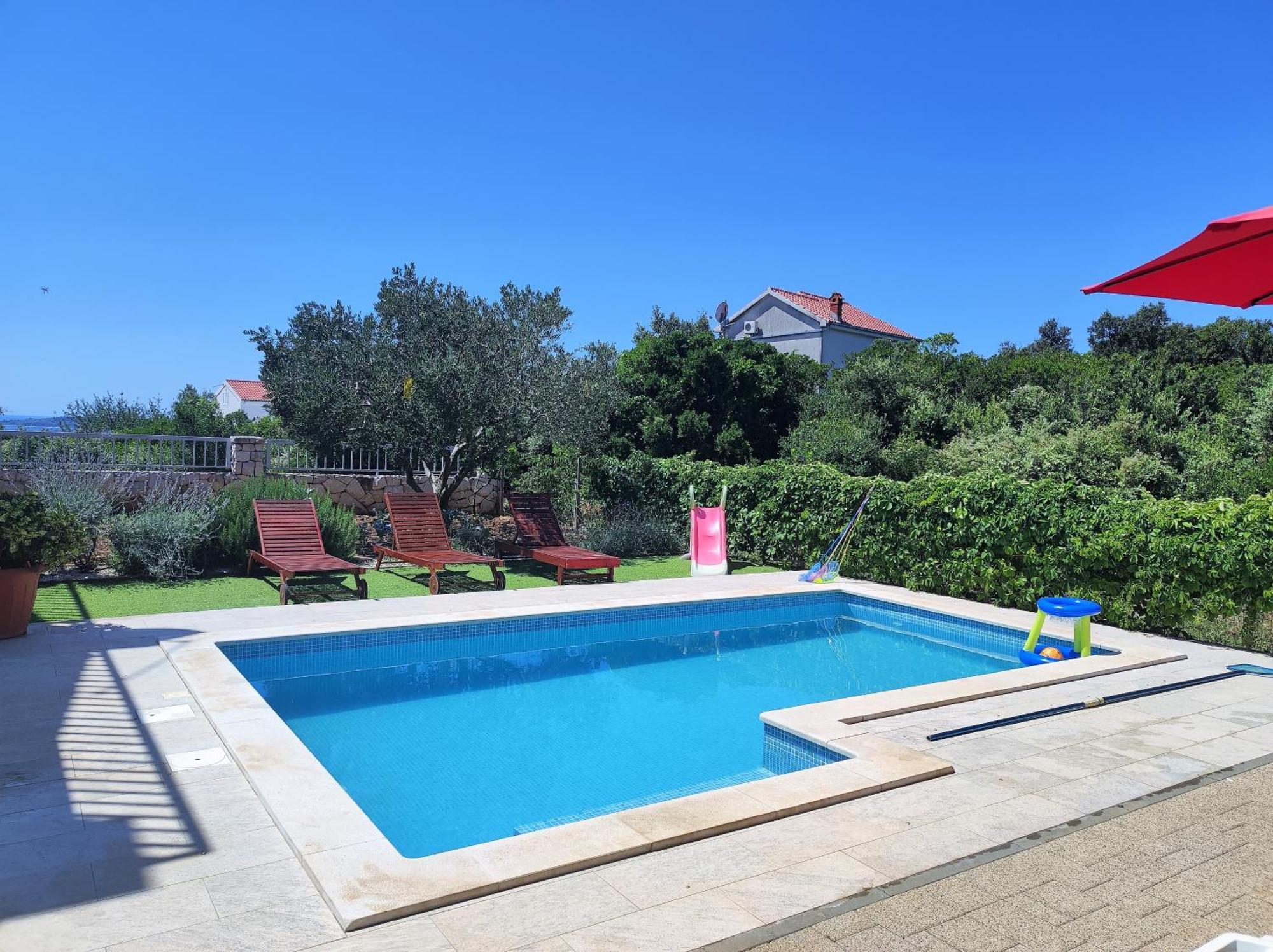 Holiday House Nena With Pool Vinisce Exterior photo